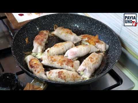 LE RICETTE DI LARA - INVOLTINI DI LONZA PROSCIUTTO E FORMAGGIO