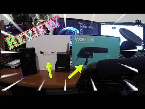 VXR5000 Microphone Review | Fifine Technology K037 Wireless Microphone Review