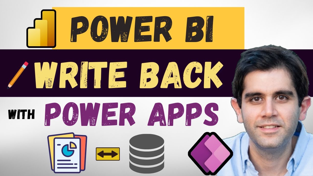 Write Back in Power BI with Power Apps Visual | Input Data from Power BI Tutorial