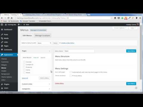 Customize Menus in WordPress video thumbnail