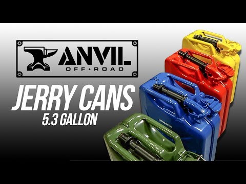 Holley Performance Products - anvil offroad jerry cans