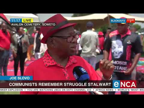 SACP remembers struggle stalwart Joe Slovo