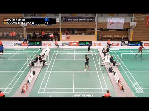 LI-NING Czech Open 2021 (MS Qualification 3rd Round) | B.Gunathileka (SRI) vs R. Fabian (GER)