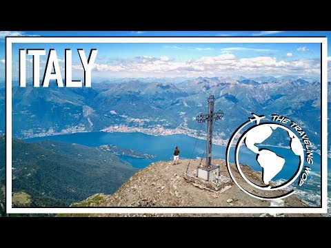 Hiking the tallest mountain around lake Como, mount Legnone