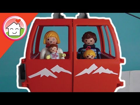 Playmobil Film deutsch Ski fahren - Seilbahn - Kinderserie von Familie Hauser
