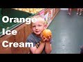 Orange Ice Cream Lake Placid City Of Murals Clown Museum