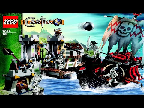 LEGO instructions - Castle - 7029 - Skeleton Ship Attack (Book 1)