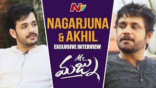 Nagarjuna and Akhil Funny Interview About Mr. Majnu Movie