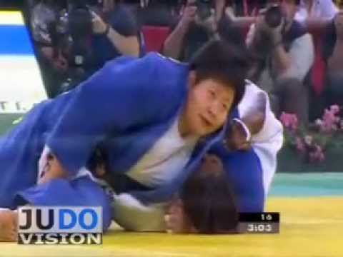 JUDO 2009 Tournois de Paris: Wen Tong 佟文 (CHN) - Idalis Ortiz Boucurt (CUB)