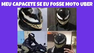 MELHORES MEMES EM IMAGENS - MEU CAPACETE SE EU FOSSE MOTO UBER
