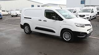 PK22YVT 2022 (22) Toyota Proace City Icon Electric, 50Kwh Long Van