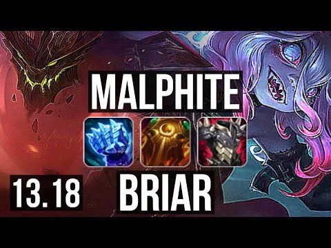 MALPHITE vs BRIAR (TOP) | NA Master | 13.18