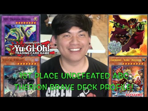 Yu-Gi-Oh! 1st Place Undefeated ABC Therion Brave Deck Profile! | Dimension Force Case Tournament!