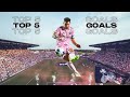 Messi Top 5 Goals  |  Inter Miami  (4K)