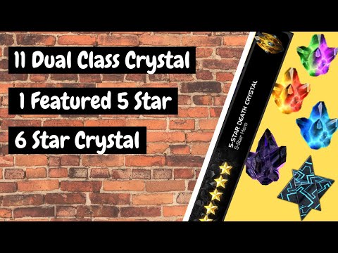 Crystal Opening | 11 Dual Class | |Featured 5 Star| & |6 Star| Crystal Marvel Contest of Champions