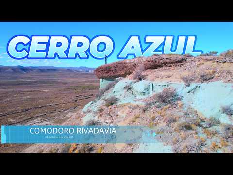 CERRO AZUL COMODORO RIVADAVIA CHUBUT PATAGONIA ARGENTINA