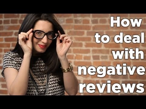 How to Deal with Negative Reviews