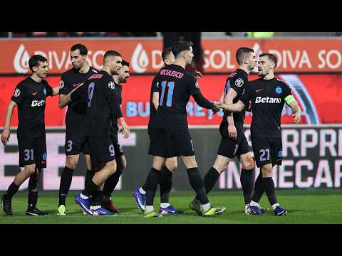 REZUMAT | UTA - FCSB 2-4. Reacția campioanei după ce a aflat că va juca în play-out