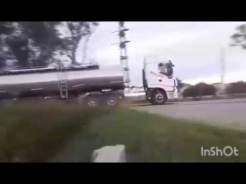 CAMIONES EN RP1 , SAN FRANCISCO , CORDOBA , ARGENTINA , VIDEO 304