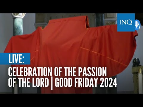 LIVE: Celebration of the Passion of the Lord Good Friday 2024