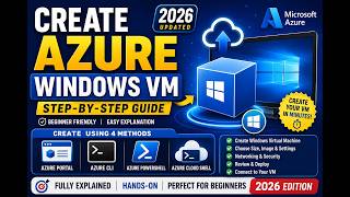 Create a Windows VM in Azure in Minutes! | 2026 Step-by-Step Guide #az
