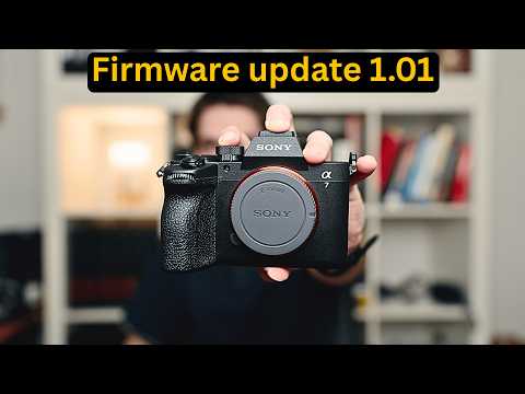 Sony a7 V first firmware update and what to know