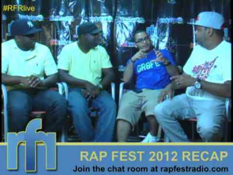Rap Fest Radio - Episode #113 - Rap Fest 2012 RECAP (Glamour tha Voice, 2Edge, Gretchen)