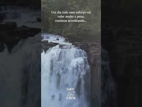 E essa cachoeira incrível em Alto Araguaia - Mato Grosso? Não tem motivação melhor ❤️#motivação