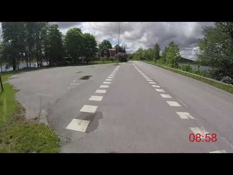 Träning 2020 - Lindesjönloppet 9 km (Löparperspektiv)