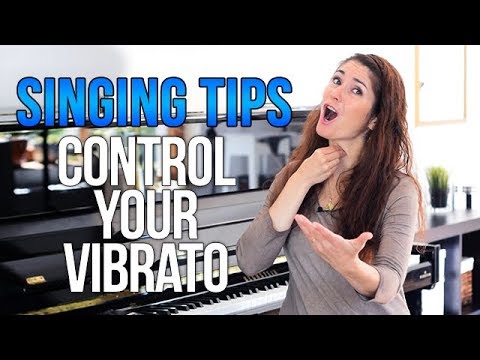 CONTROL YOUR VIBRATO when you sing!!!