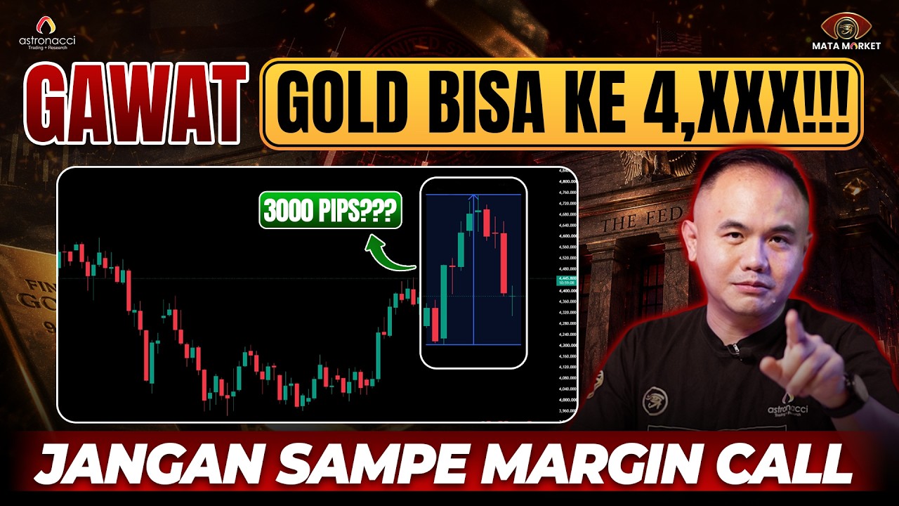 INI ARAH GOLD BERIKUTNYA? JANGAN SAMPE MARGIN CALL