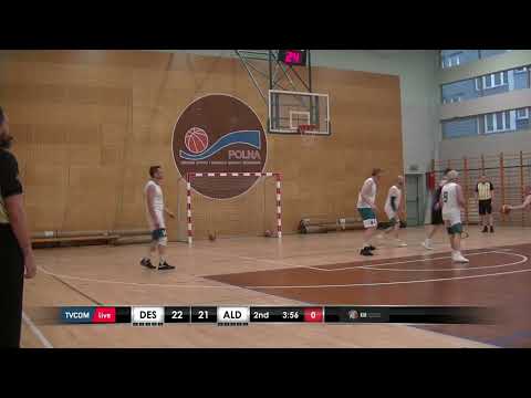 Skrót: Aldona Team vs Destrier - II Liga Warszawa - 20.04 - Koszykarska Liga Biznesu