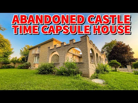Abandoned Castle House - Strange Abandoned Time Capsule House