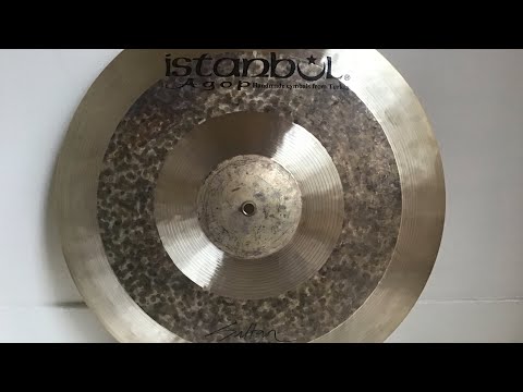 Istanbul Agop 24” Sultan Jazz Ride 2020’s Lathed/Unlathed bands image 7
