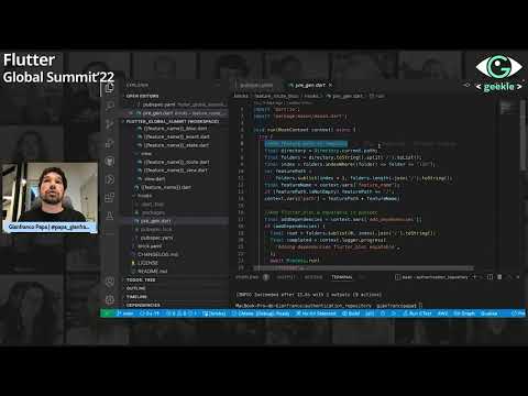 Flutter Global Summit | Gianfranco Papa - Using Mason to speed up our development process in Flutter