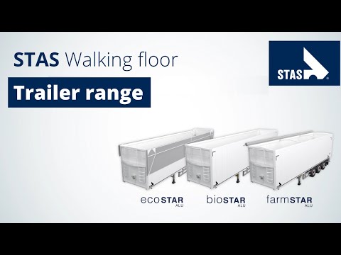 The STAS Walking Floor Trailer range