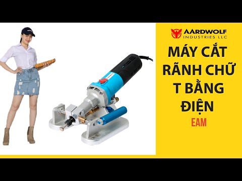 Máy cắt rãnh chữ T bằng điện