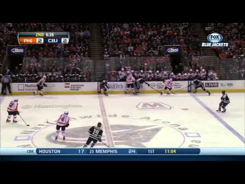 Philadelphia Flyers vs Columbus Blue Jackets (23.01.2014)
