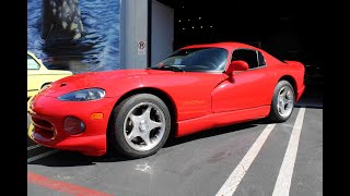 Video Thumbnail for 1997 Dodge Viper GTS Coupe