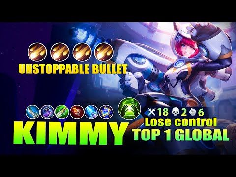 Kimmy Ultra Carry 93% WinRate! Top 1 Global Kimmy by Lose control ~ Mobile Legends