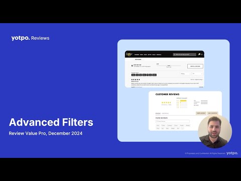 Yotpo Reviews advanced filters walkthrough