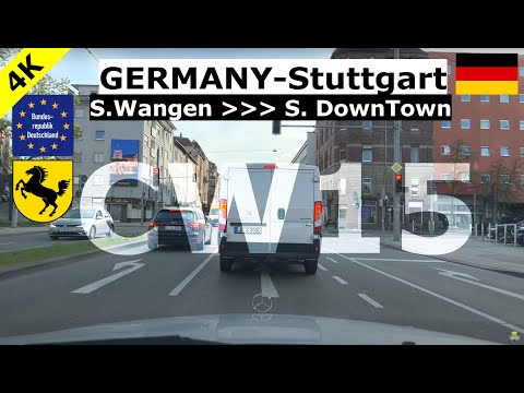 4K Germany Stuttgart-Wangen  ---  Stuttgart DownTown   April CW15 …relax and chill