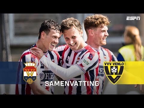 JIZZ HORNKAMP in vorm voor WILLEM II ⚡️ | Samenvatting Willem II - VVV-Venlo