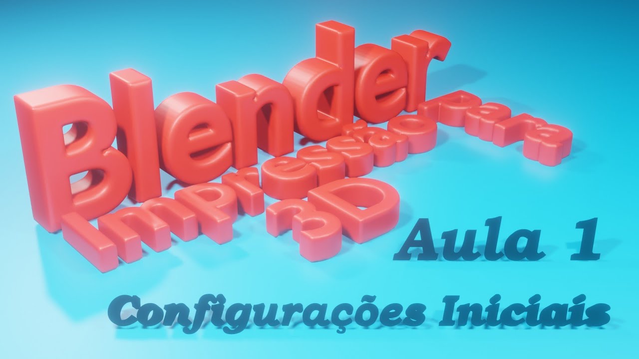 CURSO - Blender para impressão 3D - Introdução - 1ª aula
