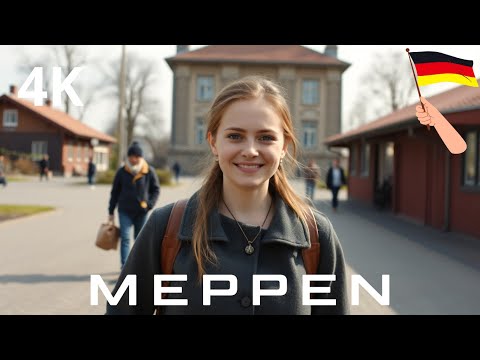 🇩🇪 Meppen 4K Spaziergang / Deutschland / Ein Spaziergang durch die Zeit