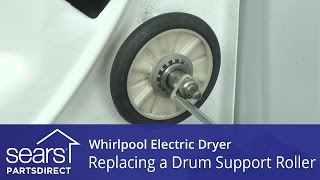 How to Replace a Whirlpool Electric Dryer Drum Support Roller