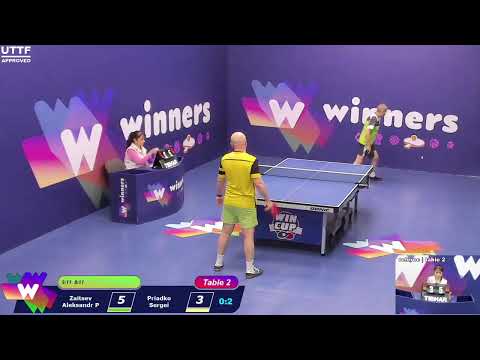 WINners CUP table 2  22.01 Zaitsev Aleksandr P - Priadko Sergei   13:00