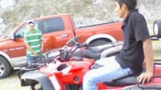 el komander caravana en las motos