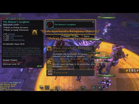 Neverwinter - Gzemnid’s Reliquary Speed Run 12 minute challenge by Midnight Bayou [M25]
