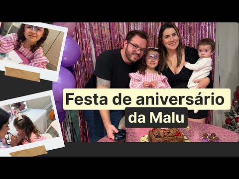 I organized my daughter's birthday party at home!!!